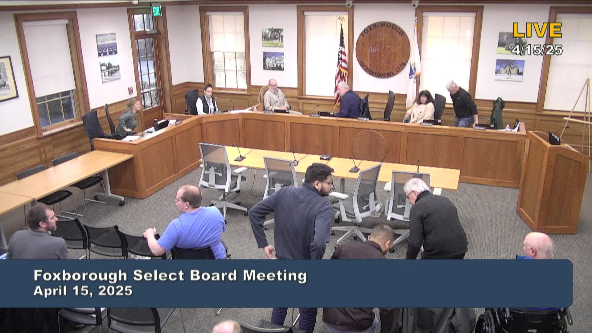 Thumbnail image for Select Board Meeting - April 15, 2025
