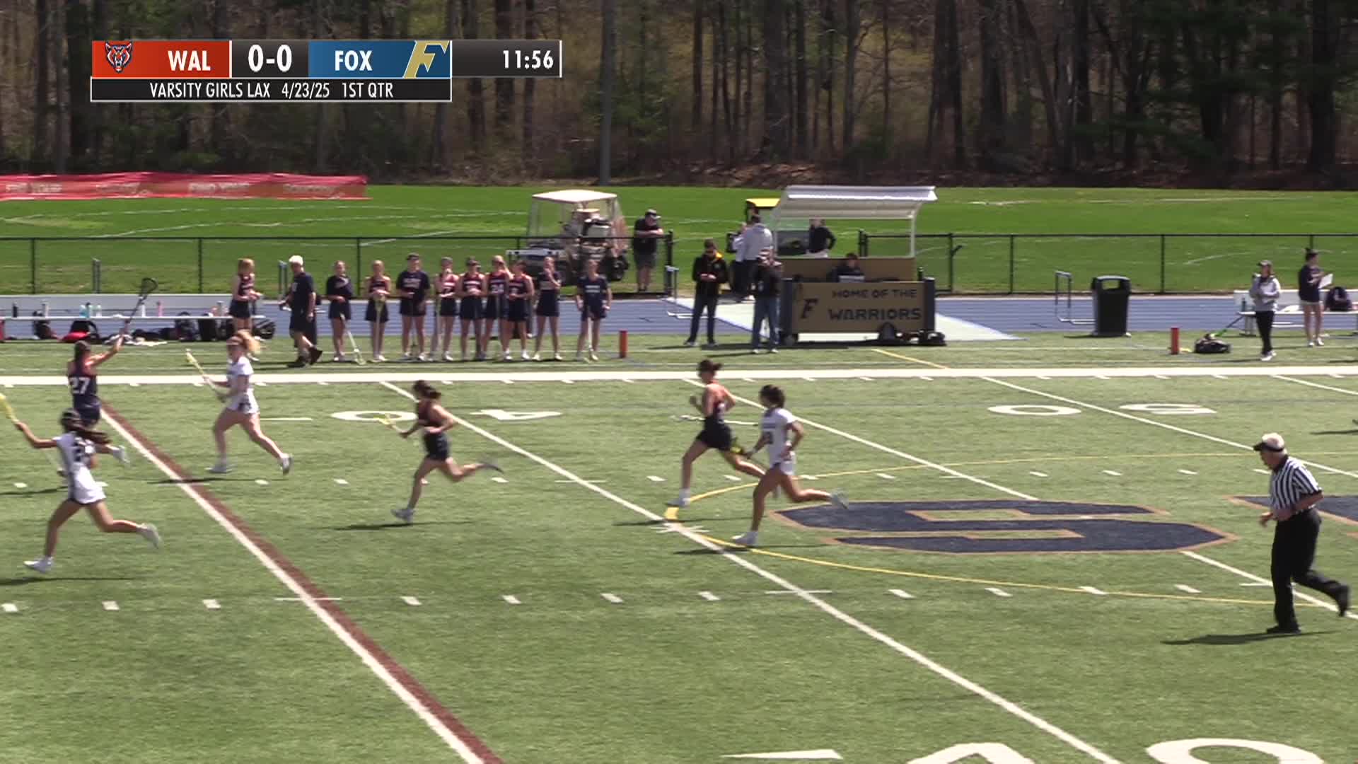 Thumbnail image for FHS Varsity Girls Lacrosse 2025 vs. Walpole - 4/23/2025