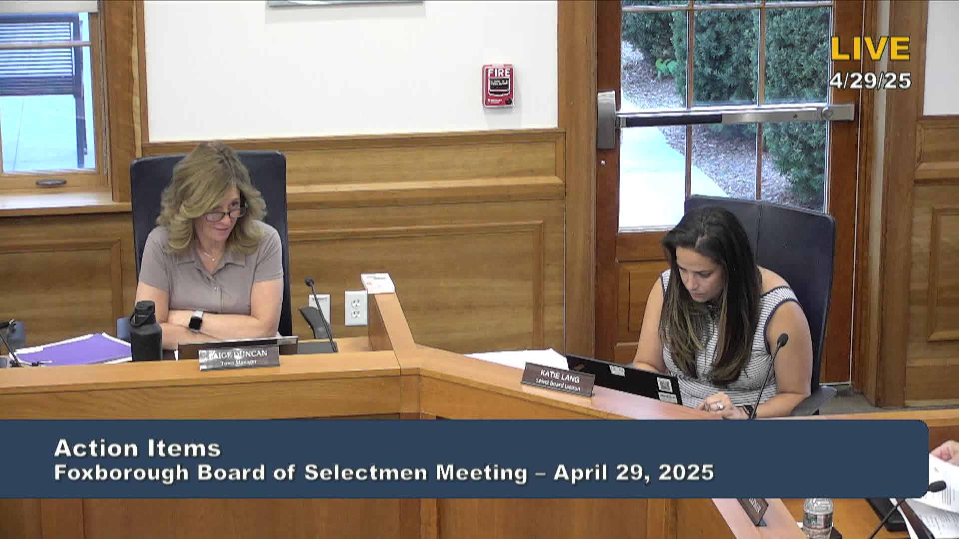 Thumbnail image for Select Board Meeting - April 29, 2025