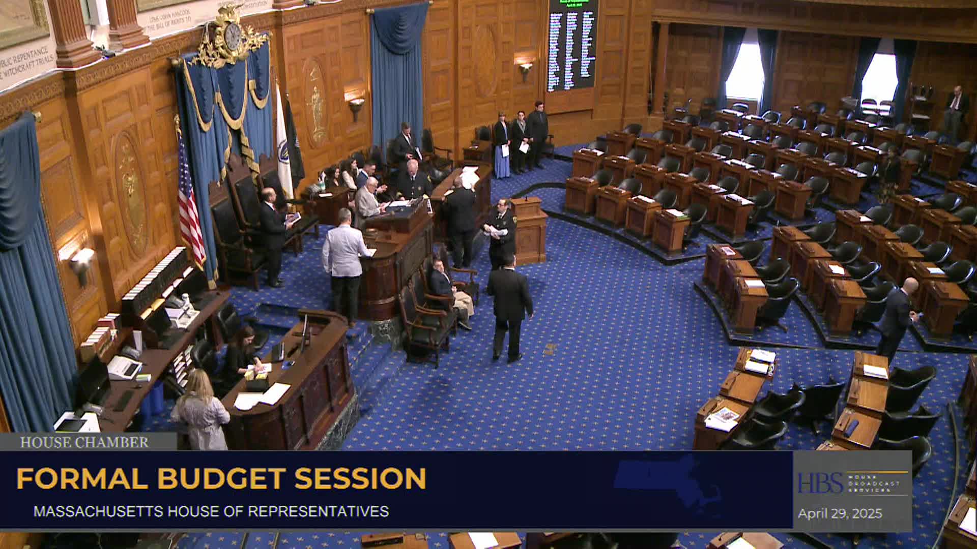 Thumbnail image for MA House of Representatives FY26 Budget Session Day 2: April 29, 2025
