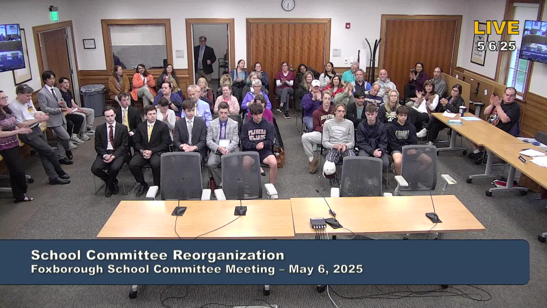 Thumbnail image for Foxborough School Committee Meeting - May 6, 2025