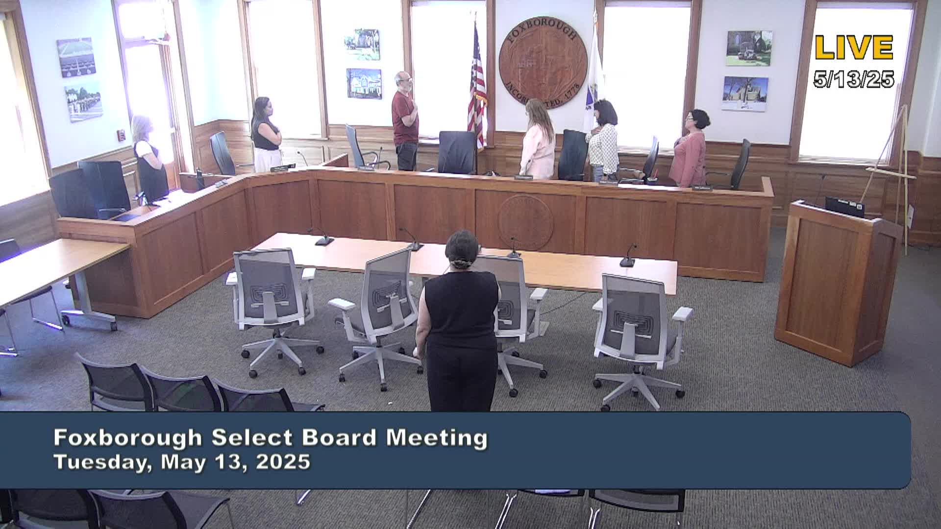 Thumbnail image for Select Board Meeting - May 13, 2025
