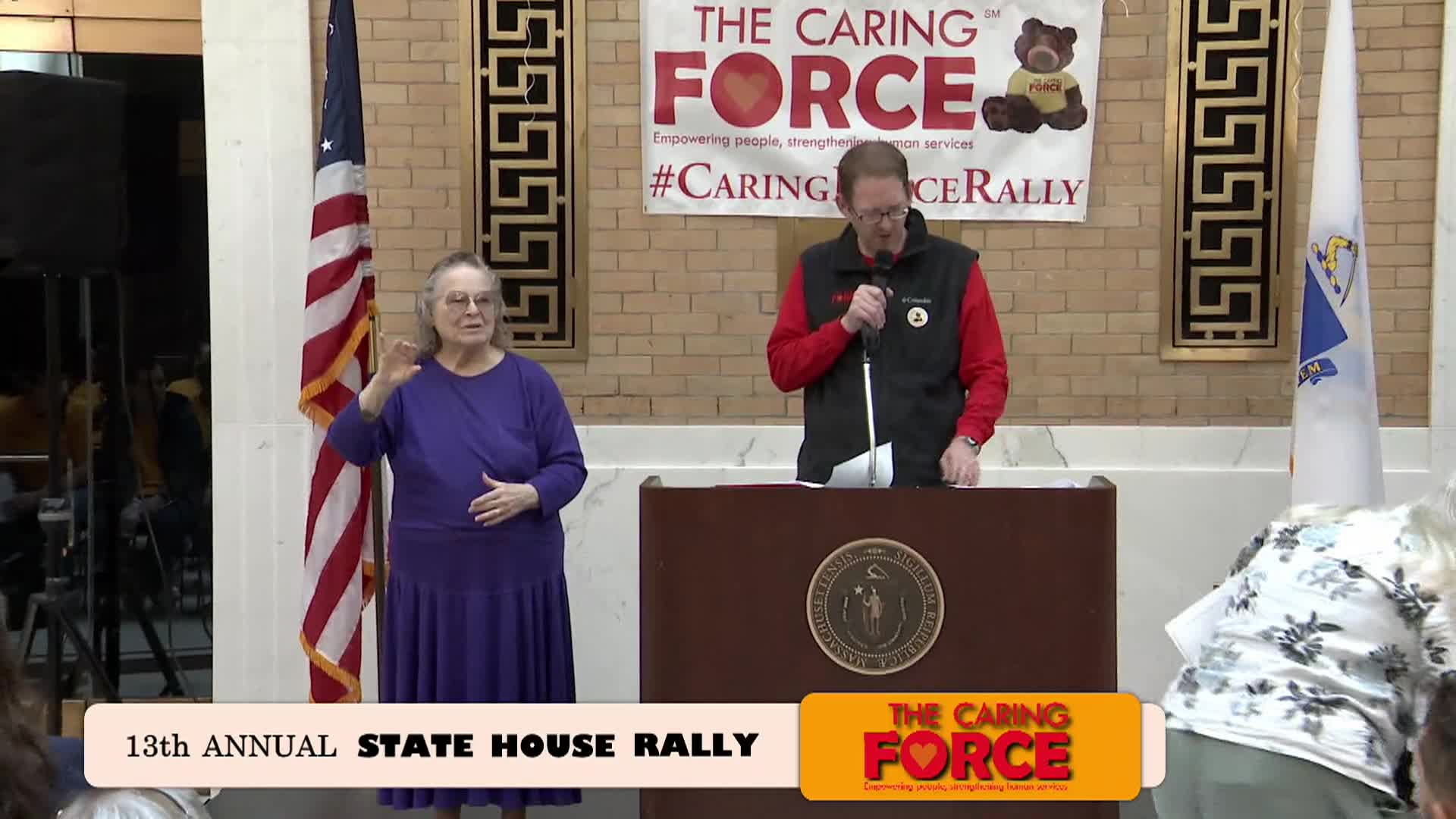 Thumbnail image for MA House of Representatives The Caring Force State House Rally