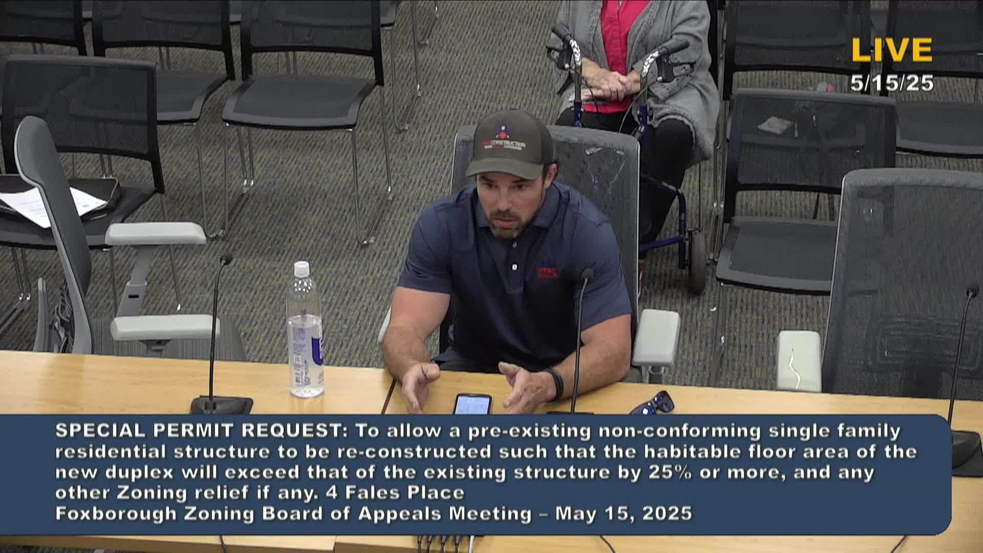 Thumbnail image for Zoning Board of Appeals Meeting - 5/15/2025