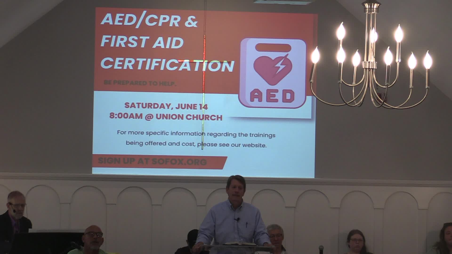 Thumbnail image for Union Church of South Foxboro - May 25th  Service