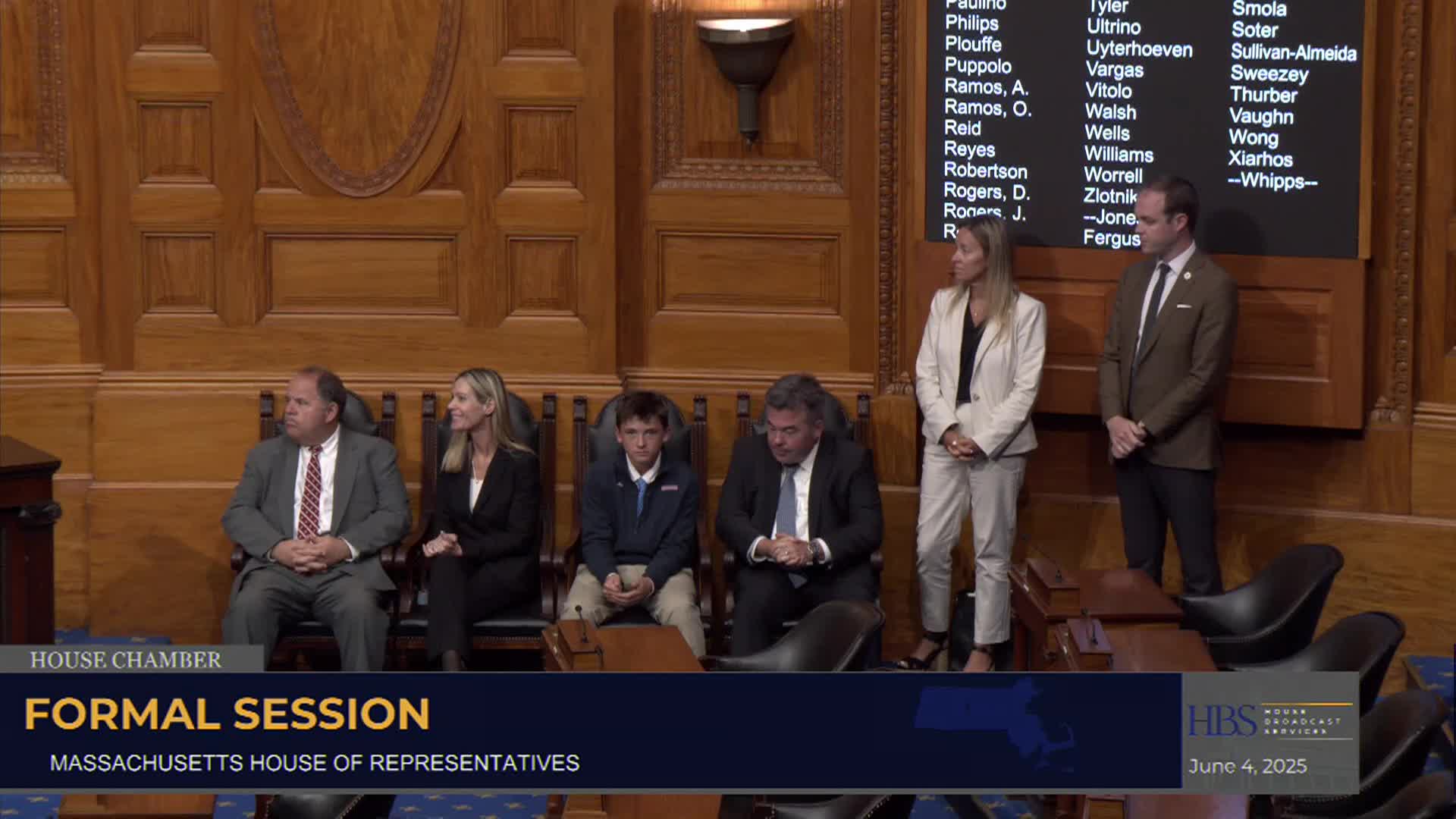 Thumbnail image for Massachusetts House of Representatives Formal Session - June 4, 2025