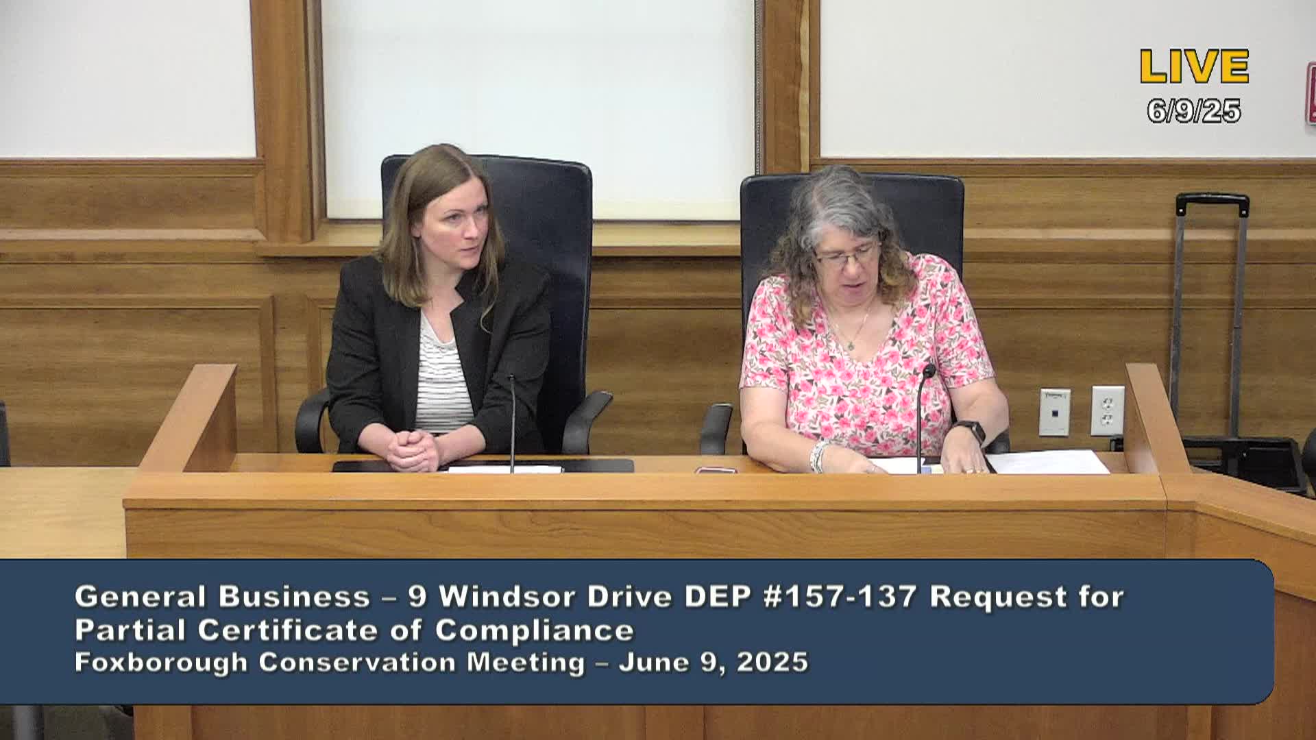 Thumbnail image for Conservation Commission Meeting 6/9/2025