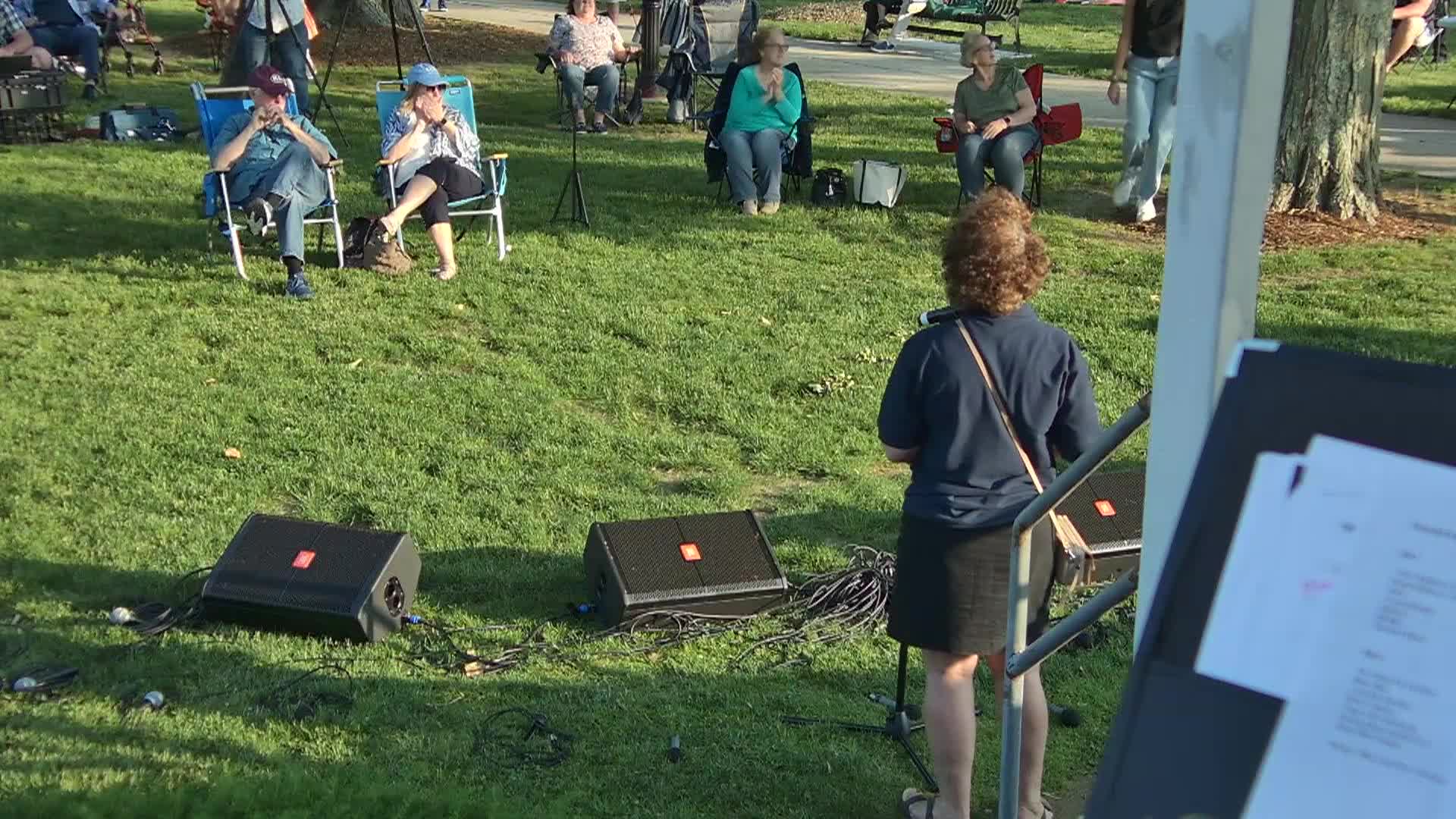 Thumbnail image for Jaycees Concert on the Common 2025 - FHS Jazz Ensemble