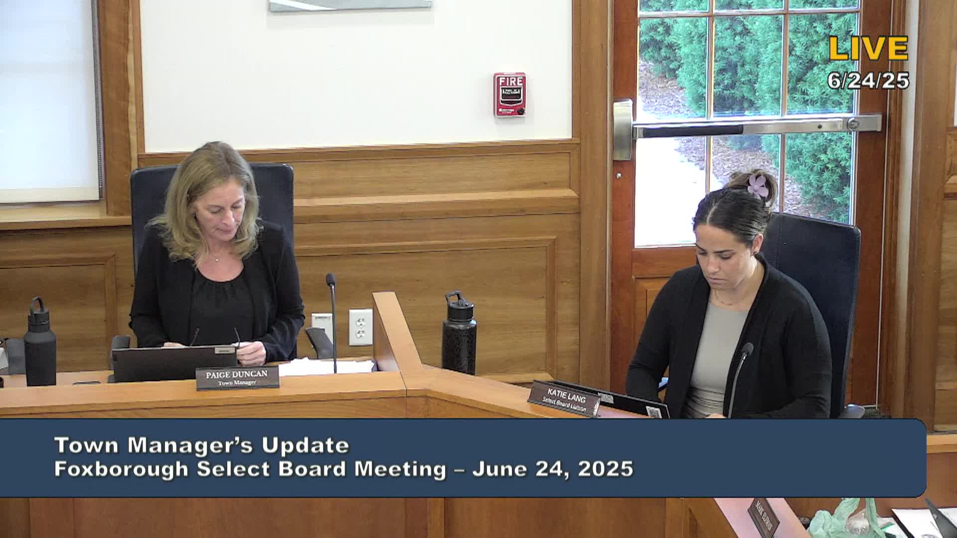 Thumbnail image for Select Board Meeting - June 24, 2025