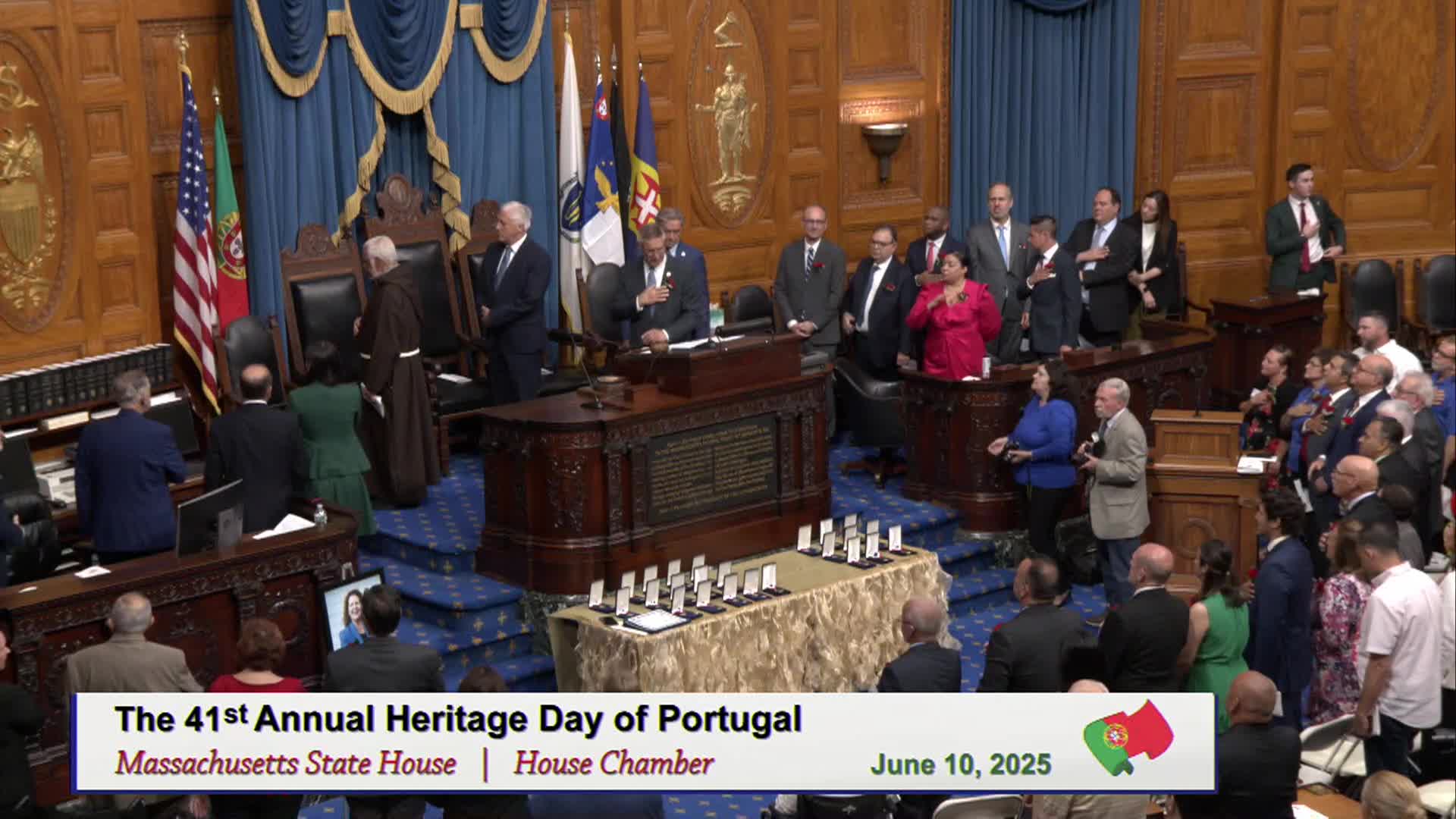 Thumbnail image for Massachusetts House of Representatives Formal Session - The 41st Annual Heritage Day of Portugal