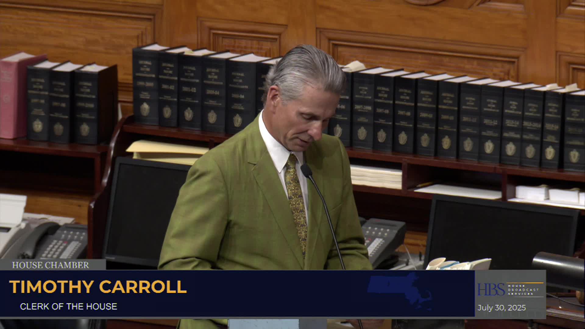 Thumbnail image for Massachusetts House of Representatives Formal Session - July 30, 2025