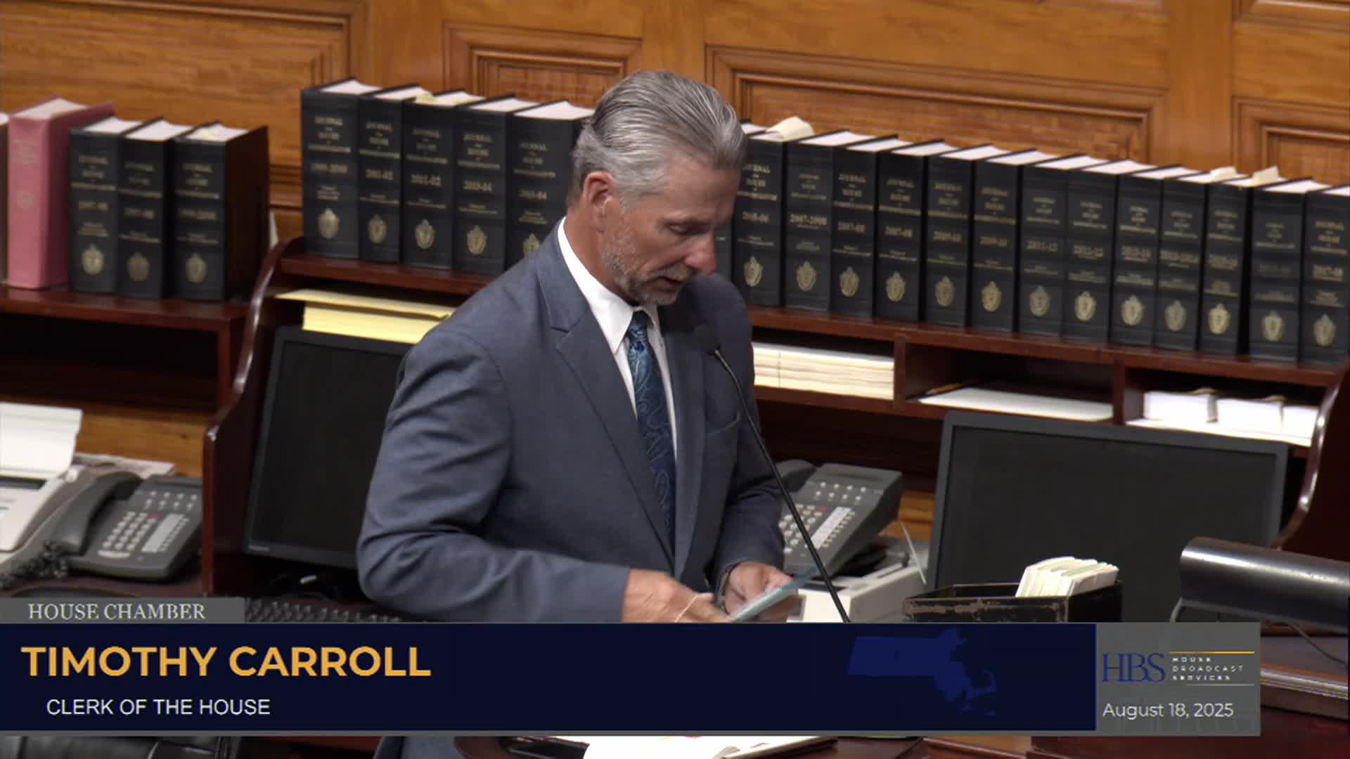 Thumbnail image for Massachusetts House of Representatives Informal Session - 8/18/2025