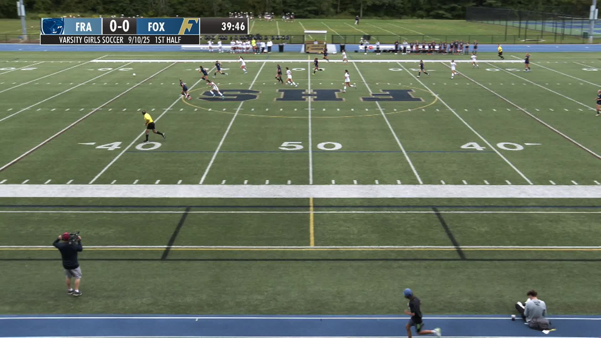 Thumbnail image for FHS Varsity Girls 2025 vs. Franklin - 9/10/2025