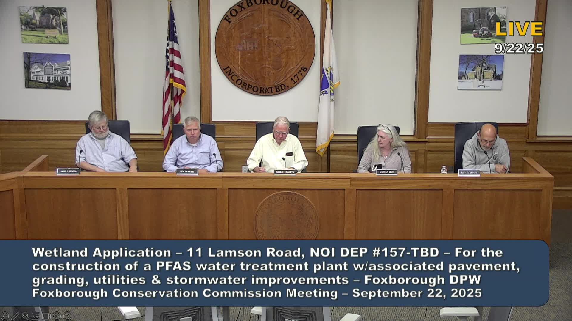 Thumbnail image for Conservation Commission Meeting 9/22/2025