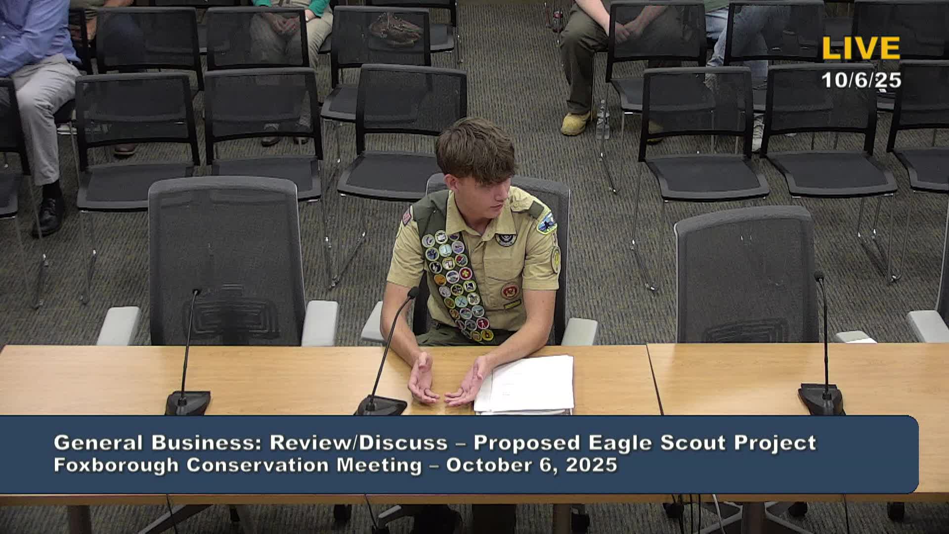 Conservation Commission Meeting 10/6/2025