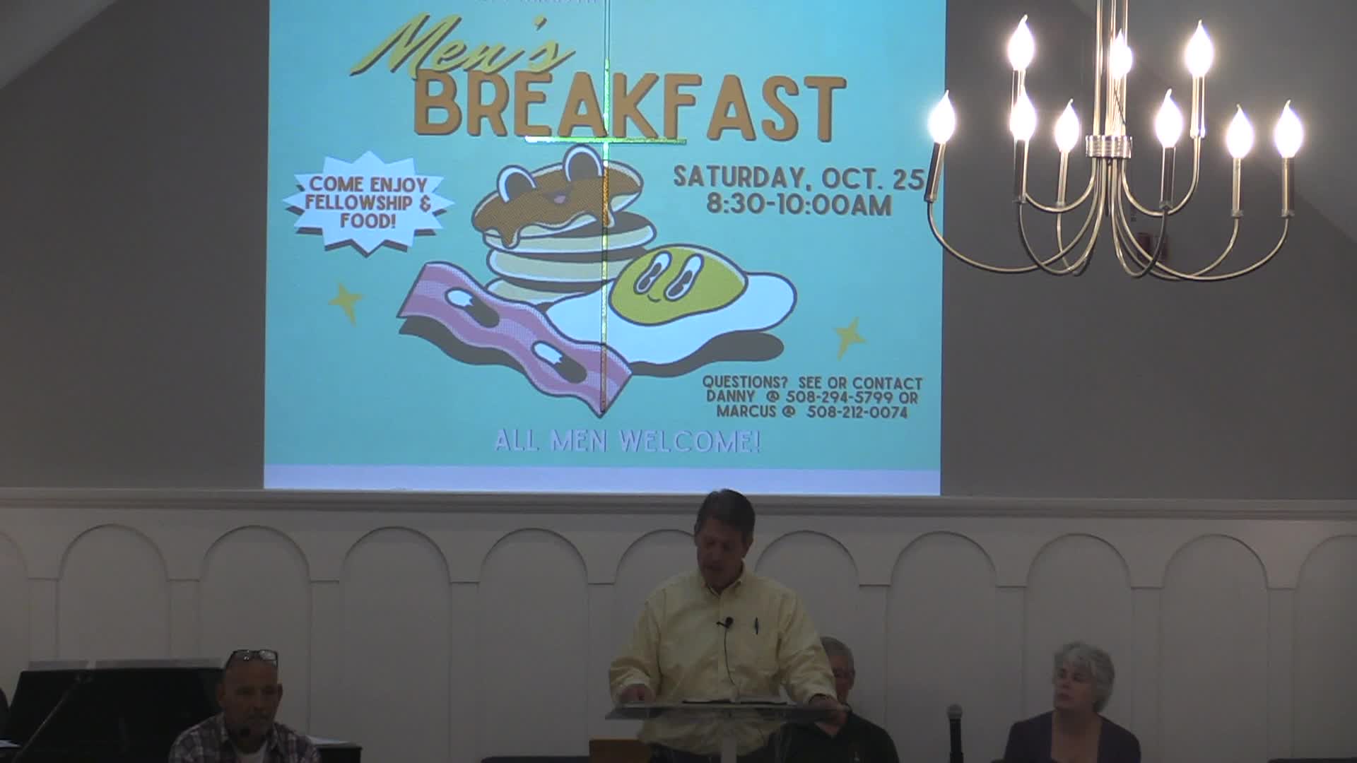 Union Church of South Foxboro - October 12th  Service