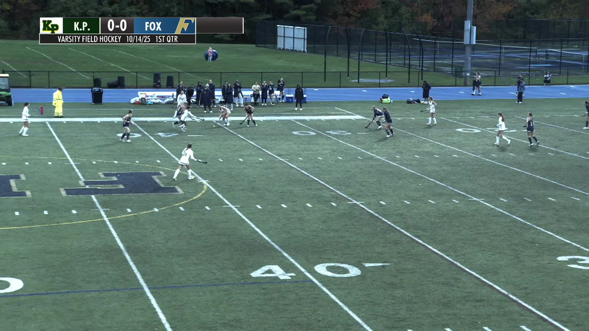FHS Varsity Field Hockey 2025 vs. King Philip - 10/14/2025