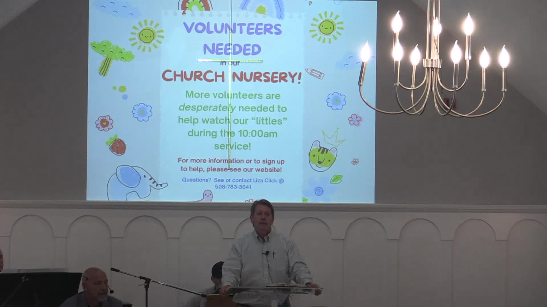 Union Church of South Foxboro - November 2nd  Service