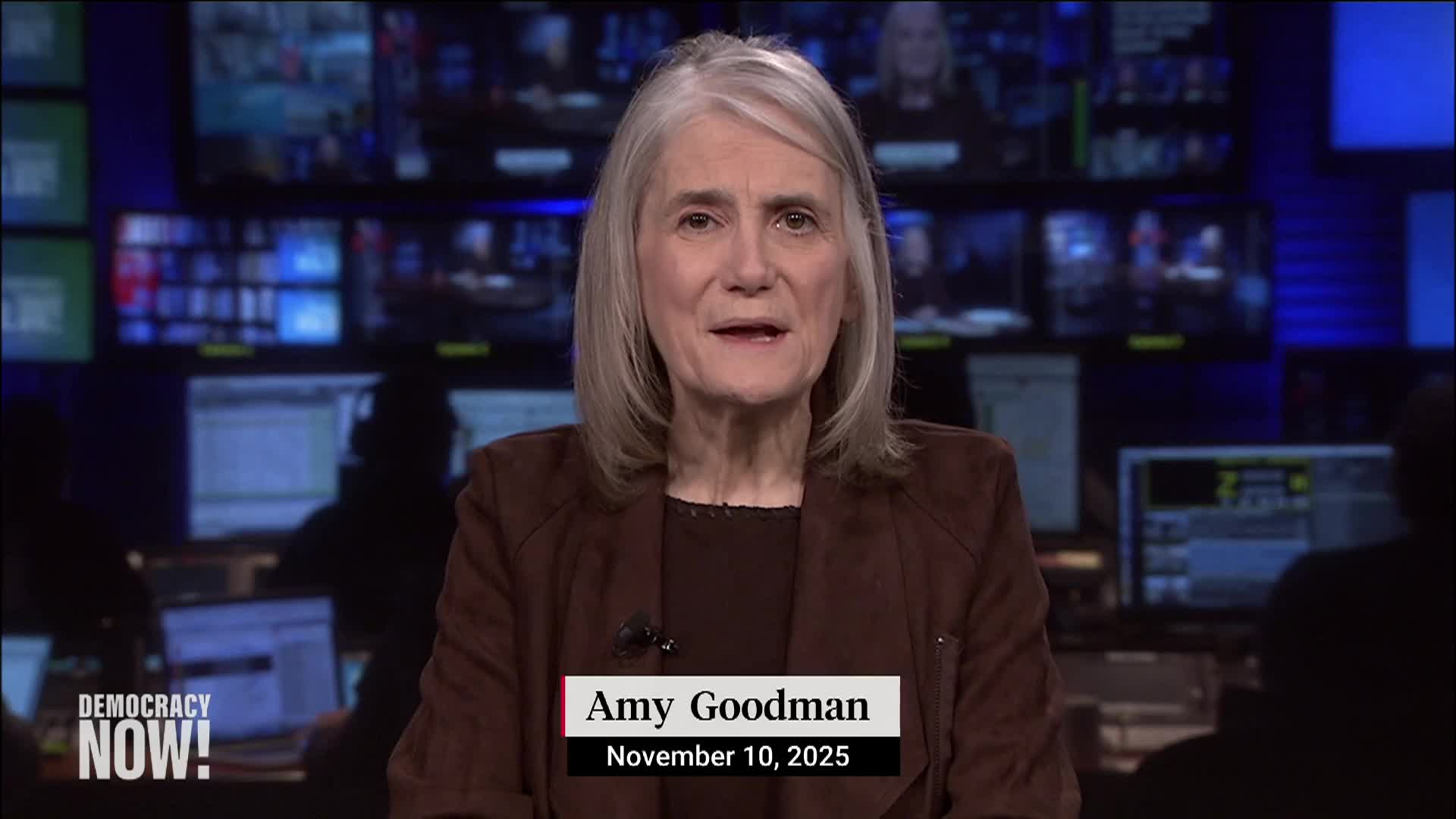 Thumbnail image for Democracy Now! 11/10/2025