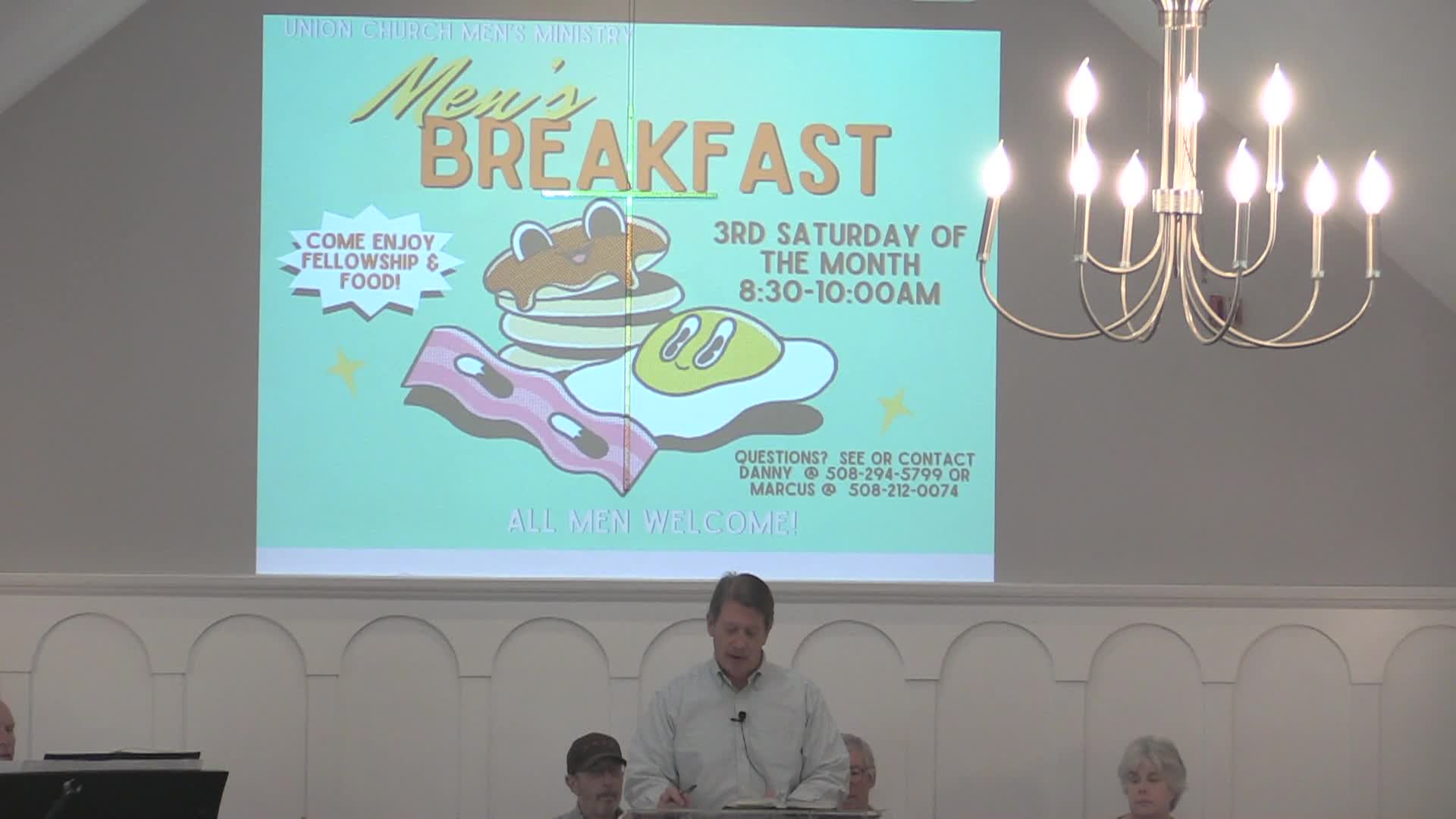 Union Church of South Foxboro - November 9th  Service