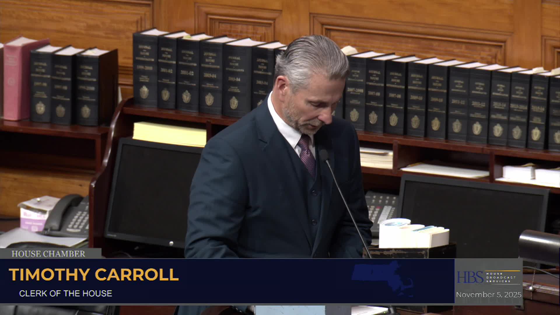 Thumbnail image for Massachusetts House of Representatives Formal Session - November 5, 2025