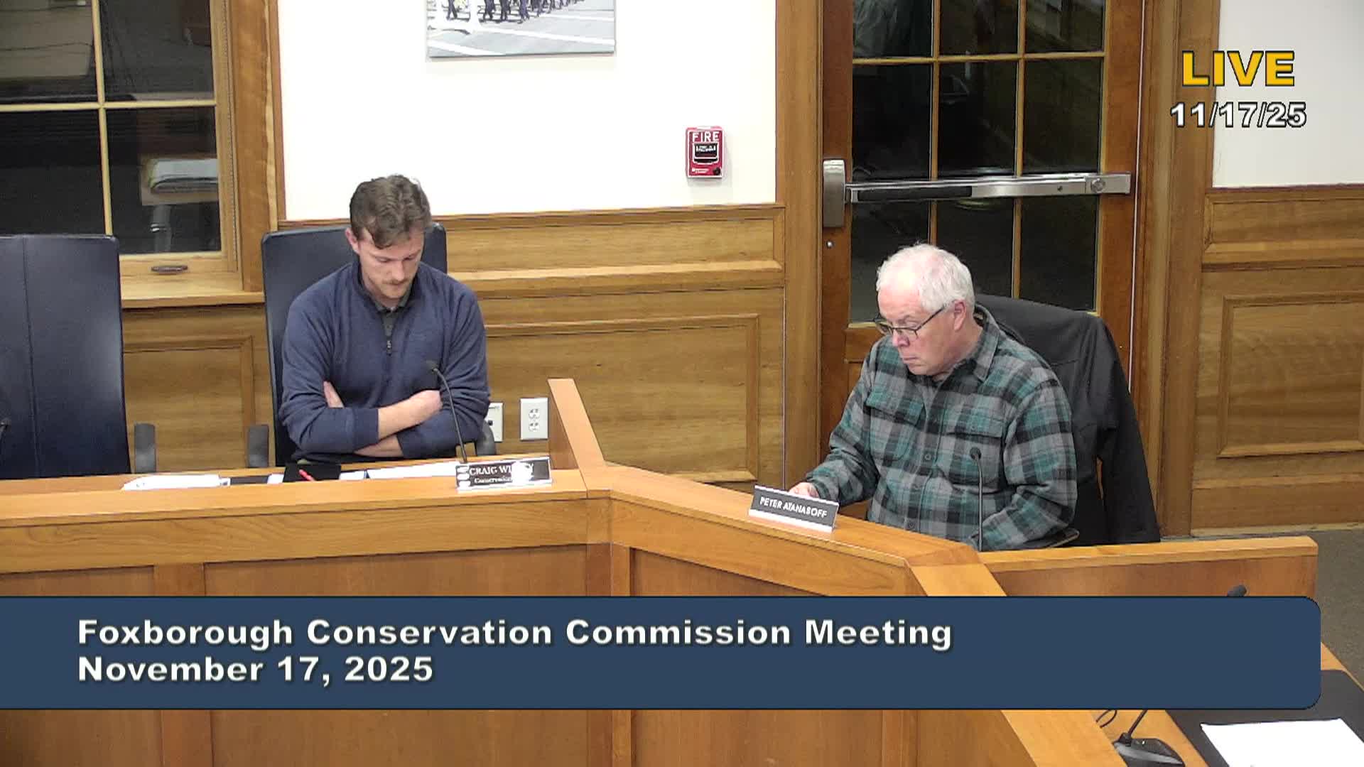 Conservation Commission Meeting 11/17/2025