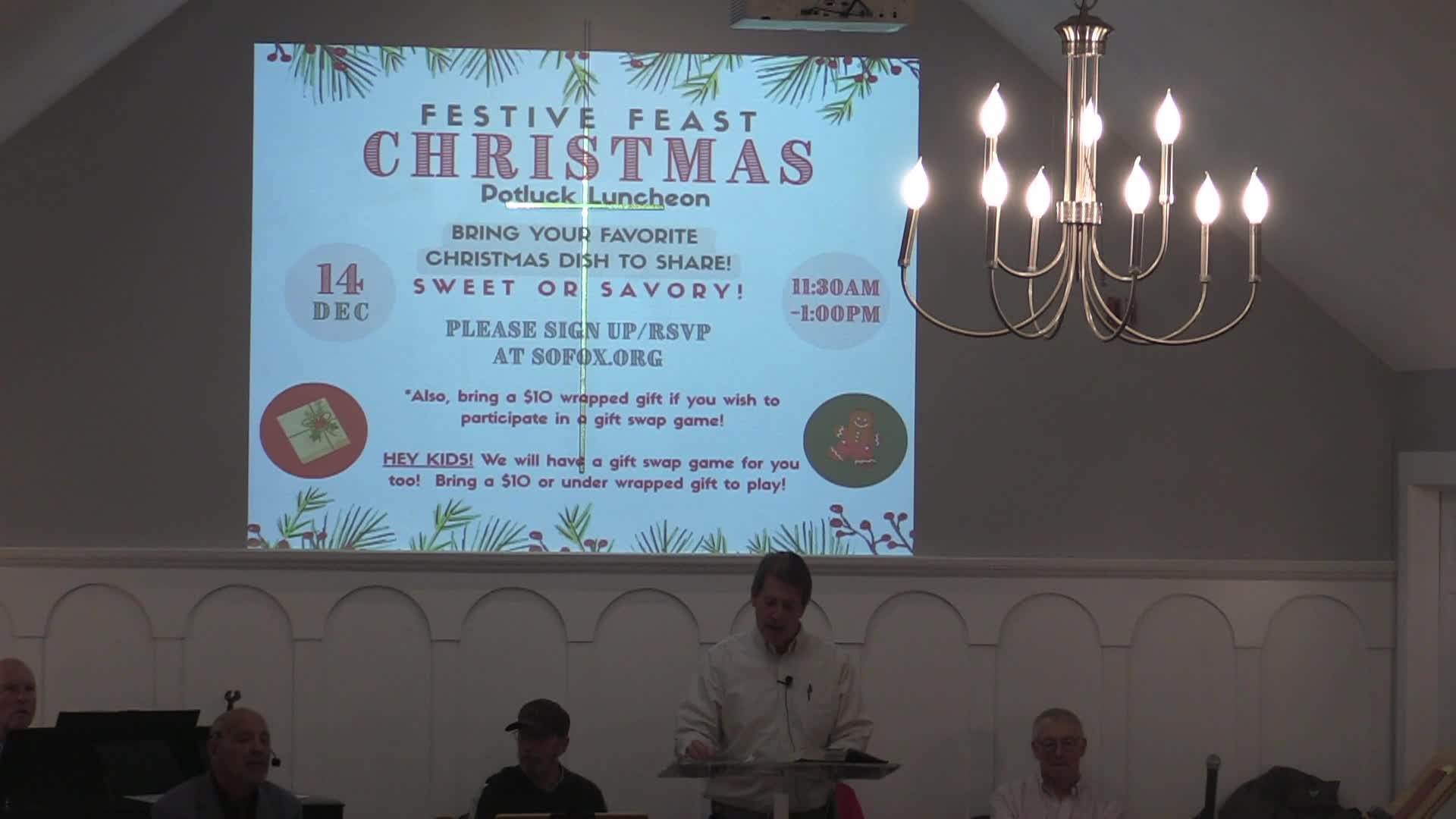 Thumbnail image for Union Church of South Foxboro - November 30th  Service