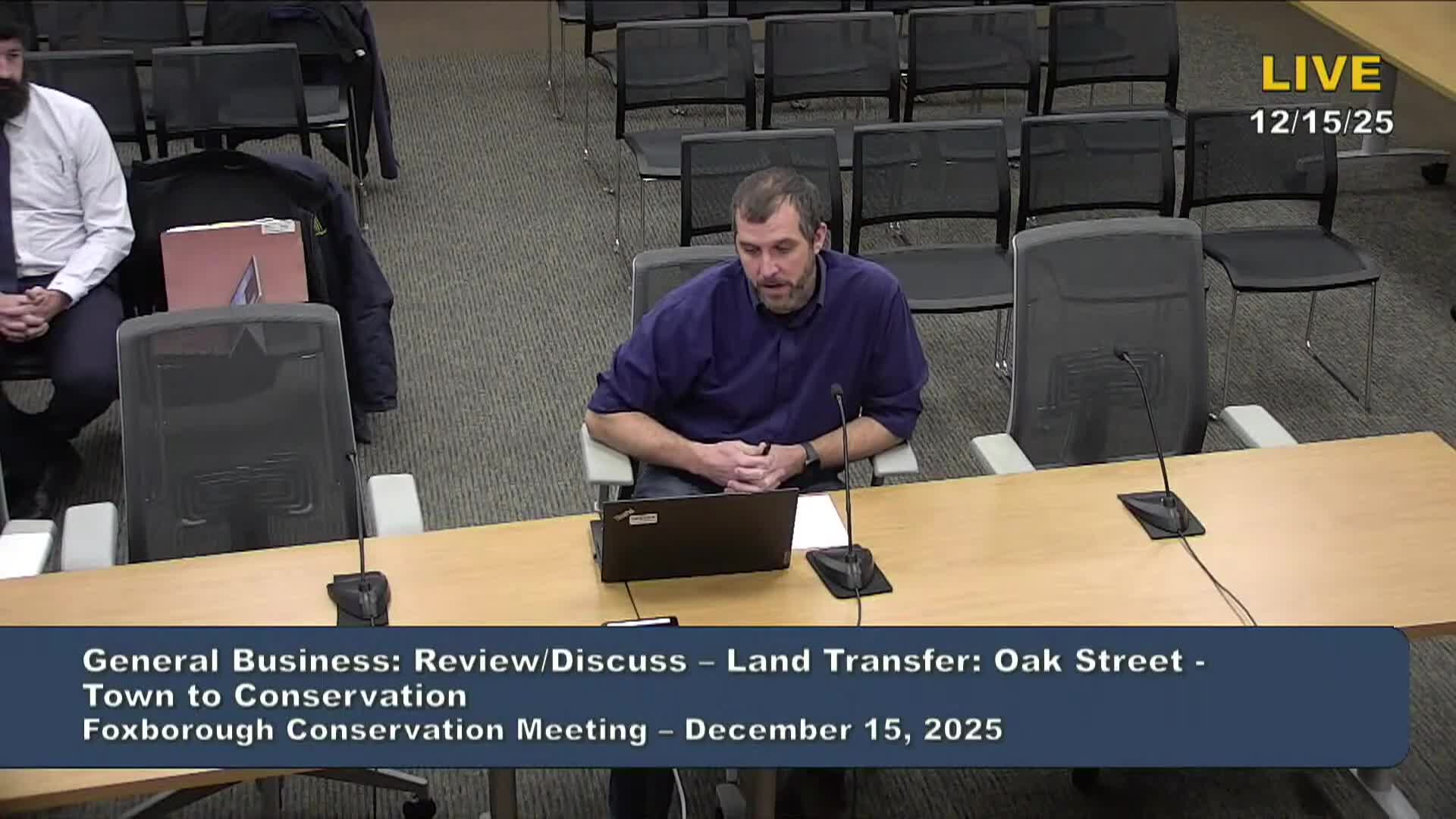 Conservation Commission Meeting 12/15/2025