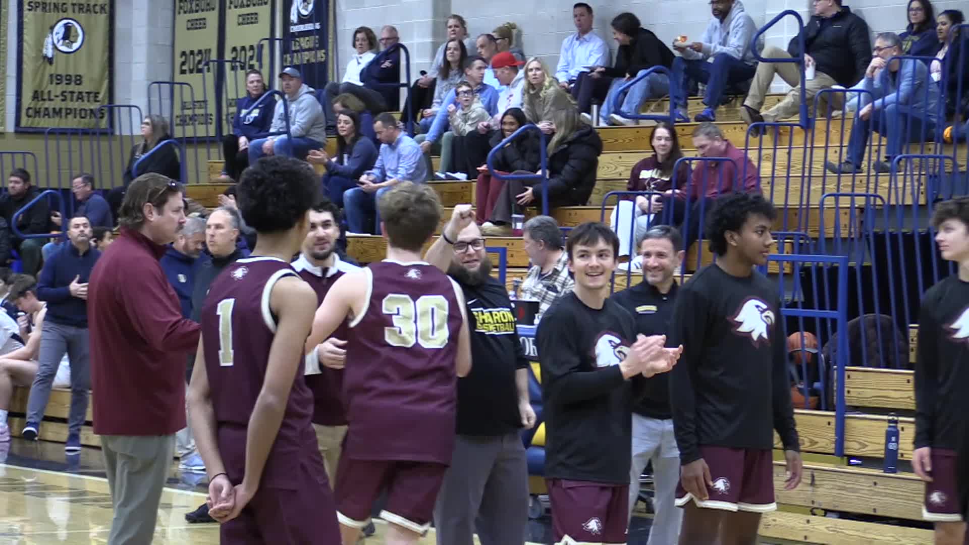 FHS Boys Basketball 2025 - 2026 vs. Sharon 1/20/2025