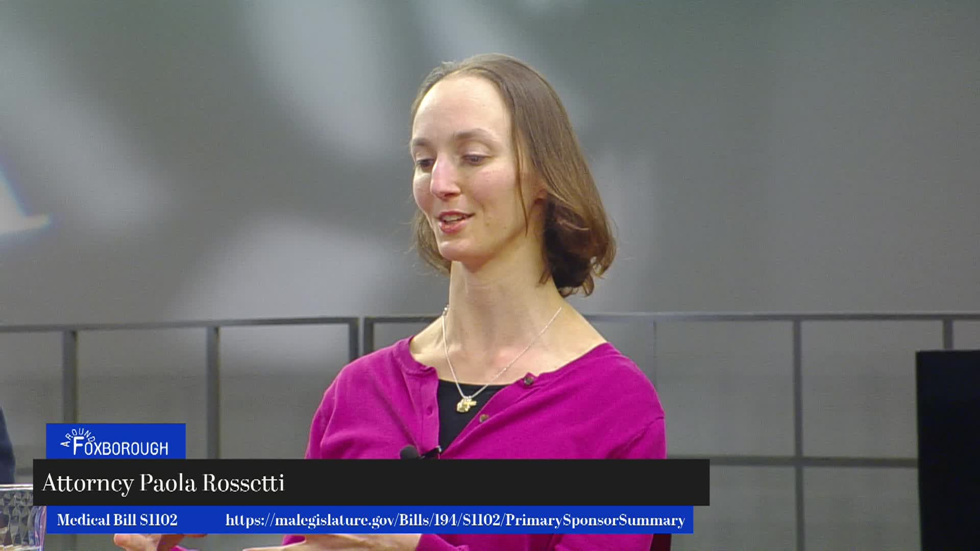 Around Foxborough: Medical Legislation - S1102