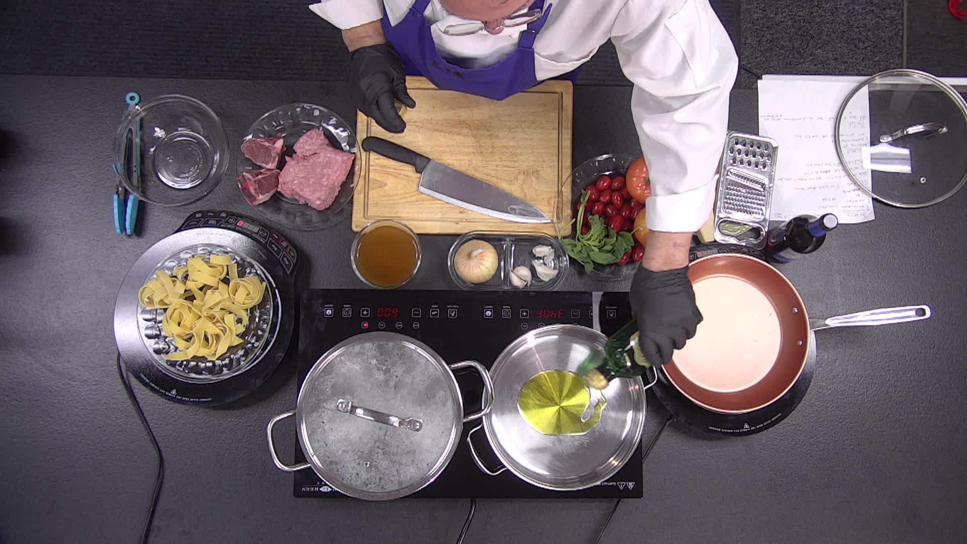 Let's Cook with Mike DiMascio - Pappardelle Alla Abruzzo