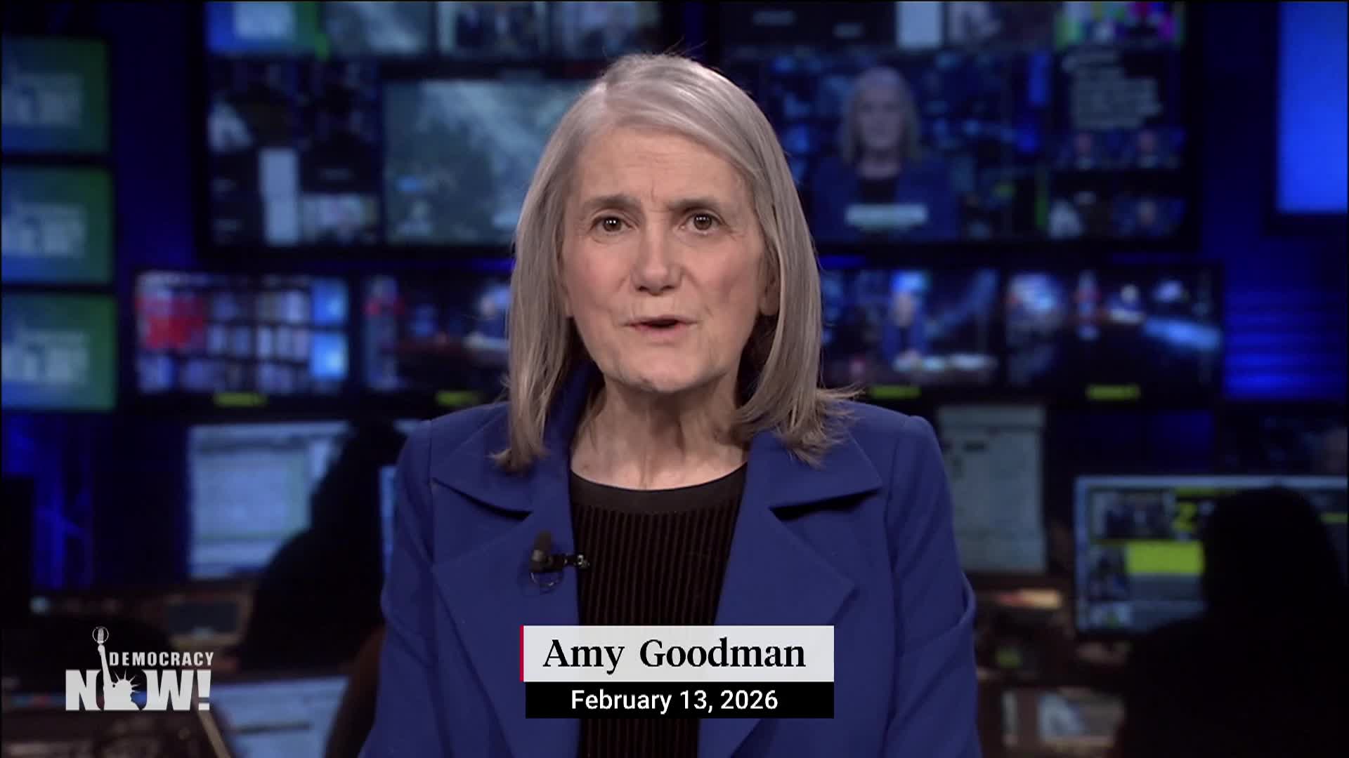 Thumbnail image for Democracy Now! 2/13/2026