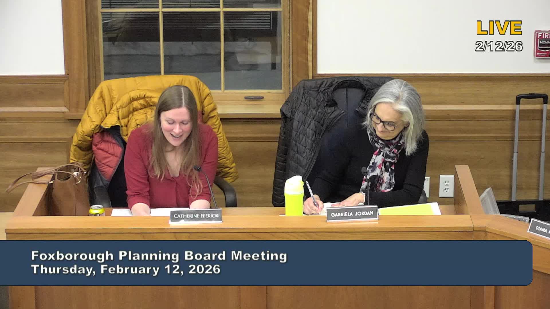 Planning Board Meeting - February 12, 2026