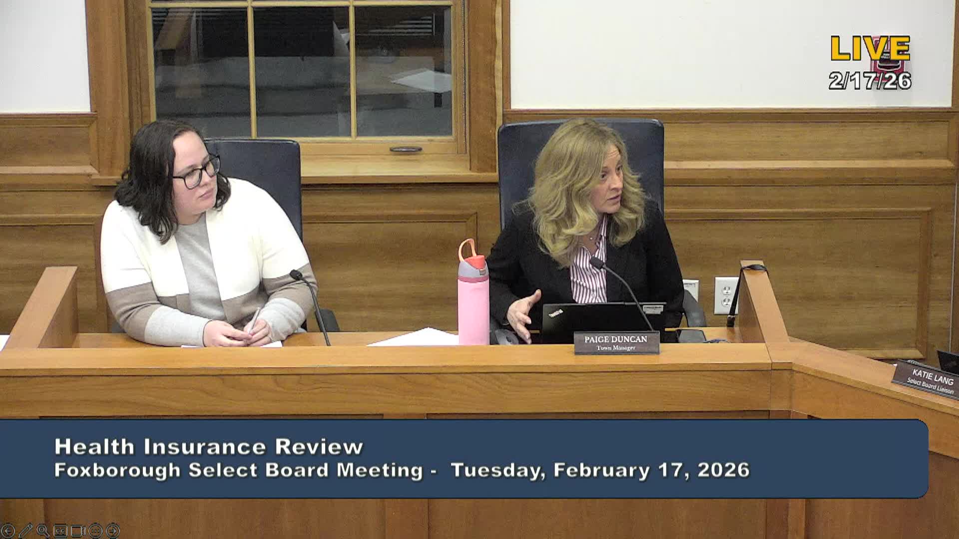 Select Board Meeting - February 17, 2026