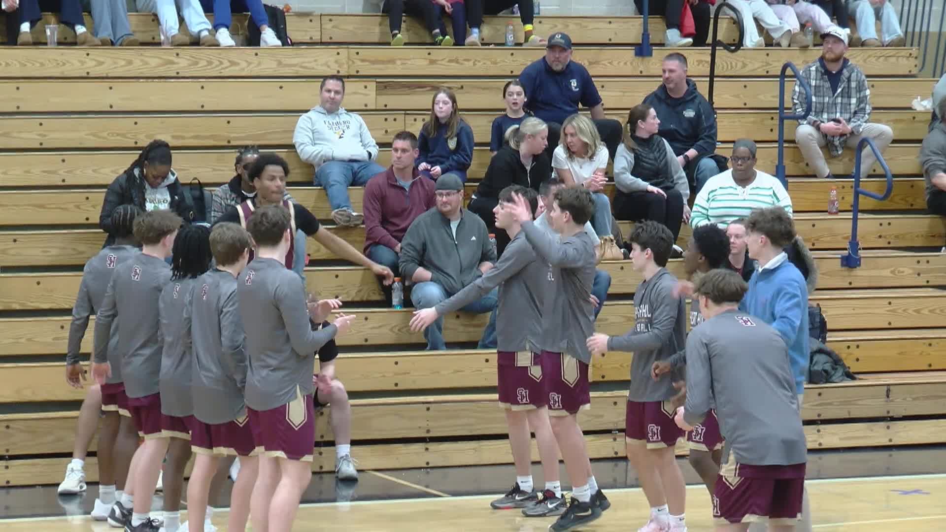 FHS Boys Basketball: Warriors vs. Shepherd Hill Regional High School MIAA Round of 32 - 2/27/2026