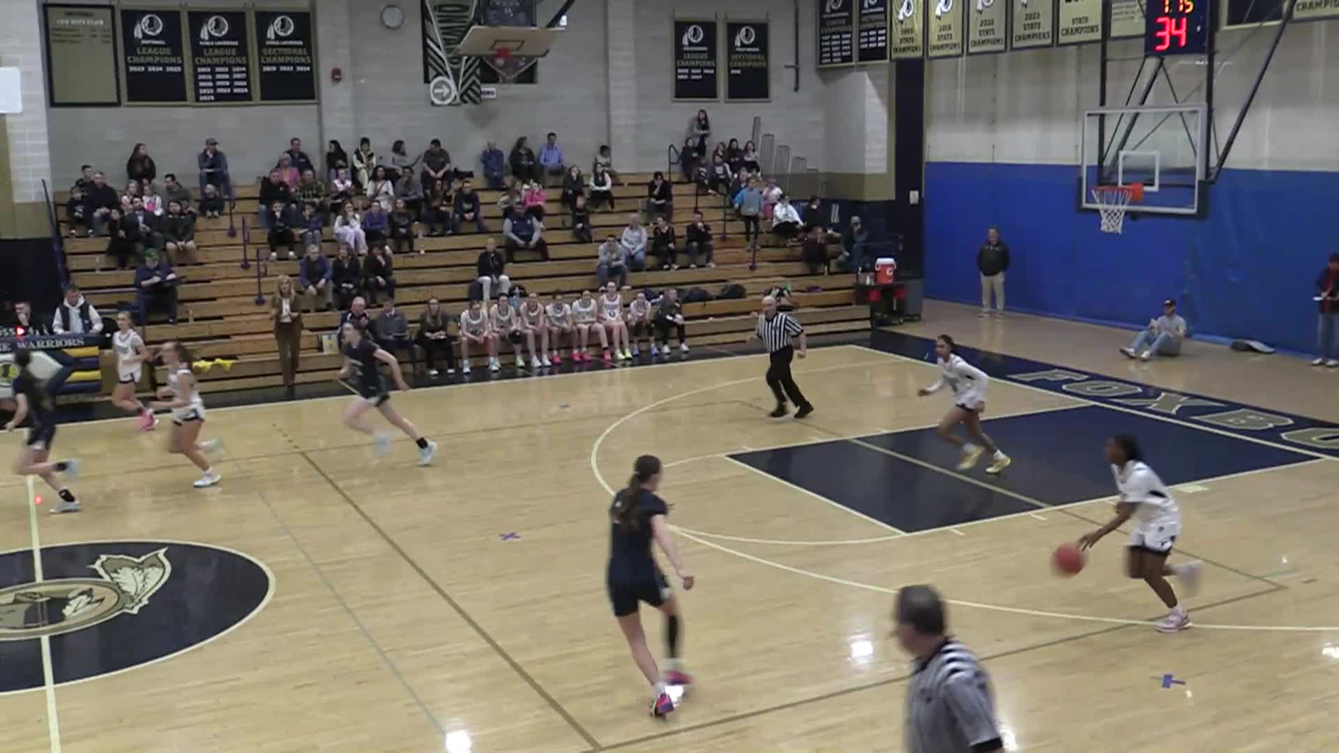 Thumbnail image for FHS Girls Basketball 2025 - 2026 vs. Northampton MIAA - LIVE - Round of 16 - 3/3/2026