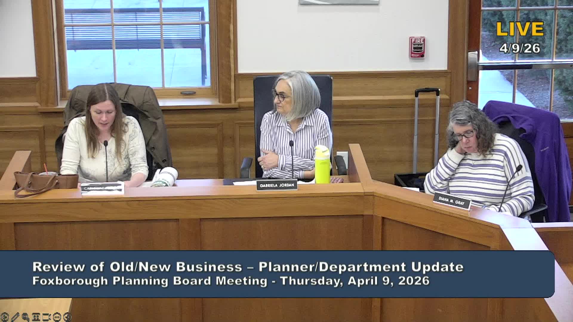 Thumbnail image for Planning Board Meeting - April 9, 2026