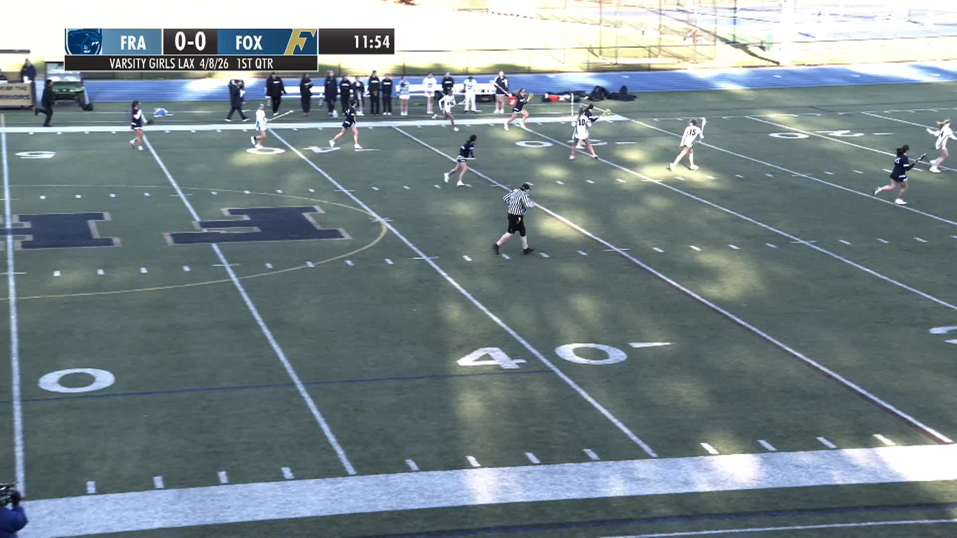 Thumbnail image for FHS Varsity Girls Lacrosse 2026 vs. Franklin - April 8, 2026