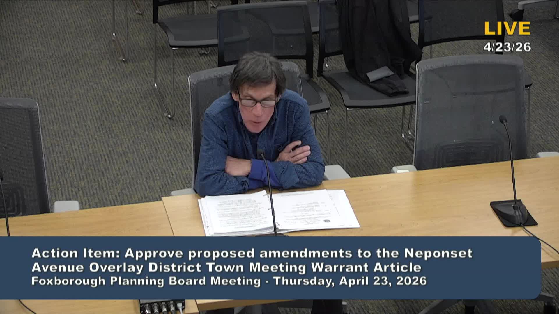 Thumbnail image for Planning Board Meeting - April 23, 2026