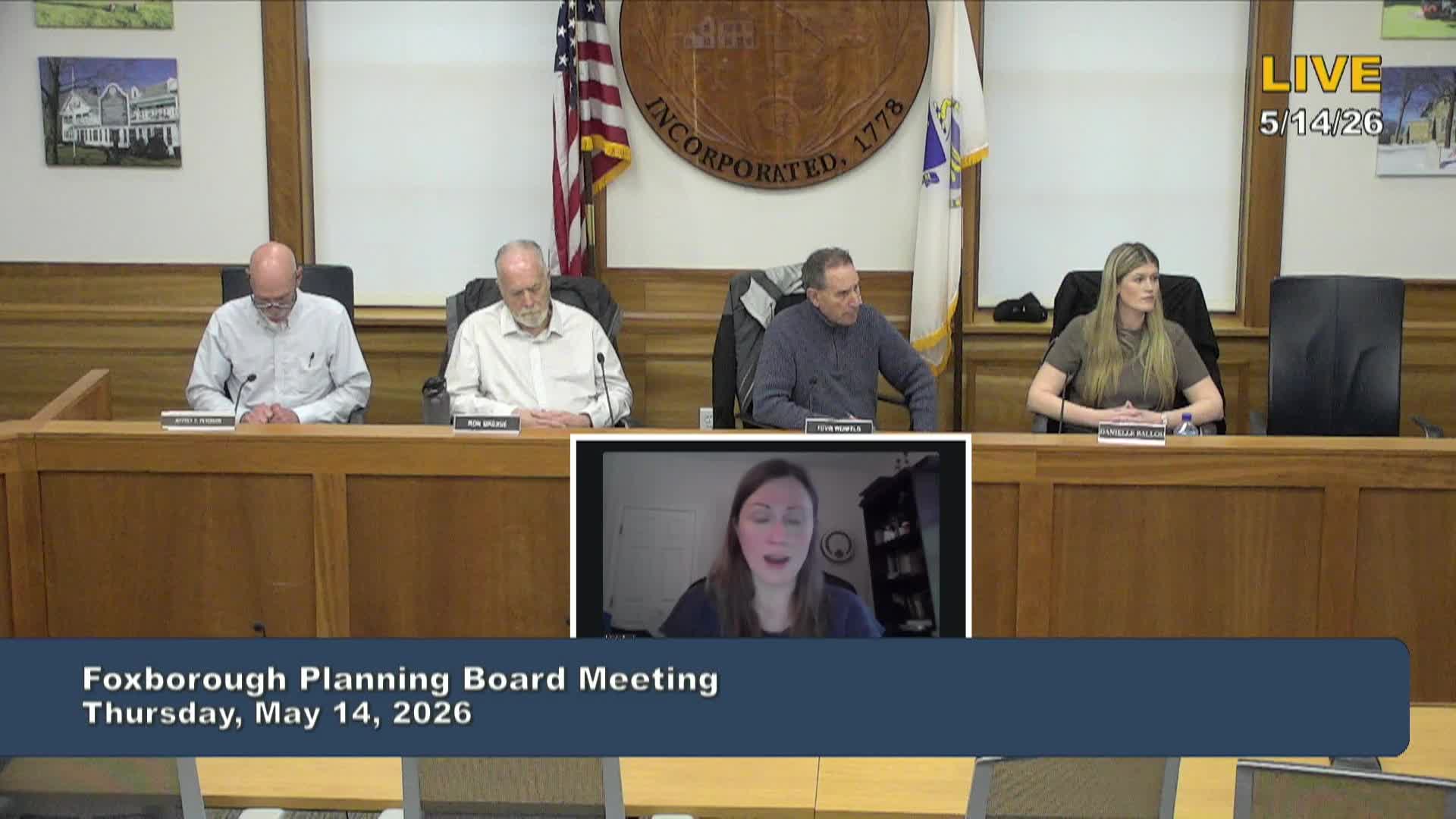 Thumbnail image for Planning Board Meeting - May 14, 2026