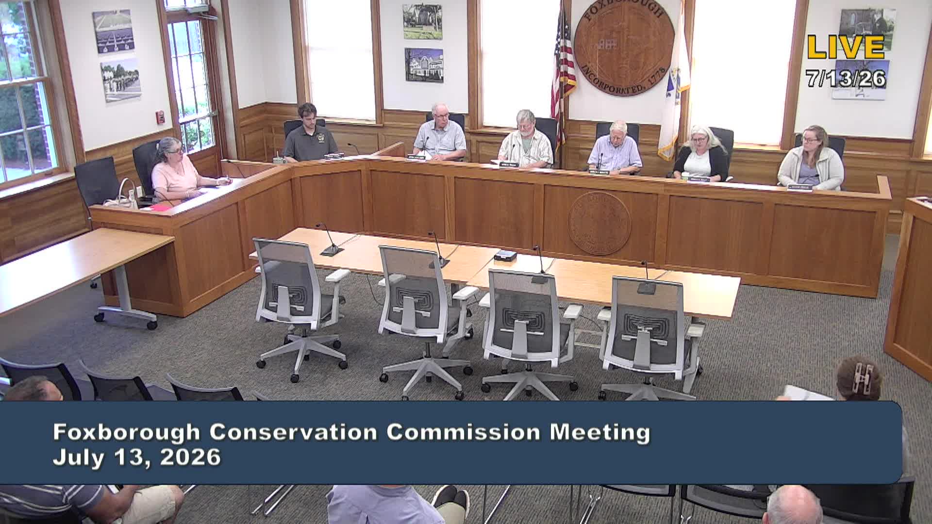 Thumbnail image for Conservation Commission Meeting 7/13/2026