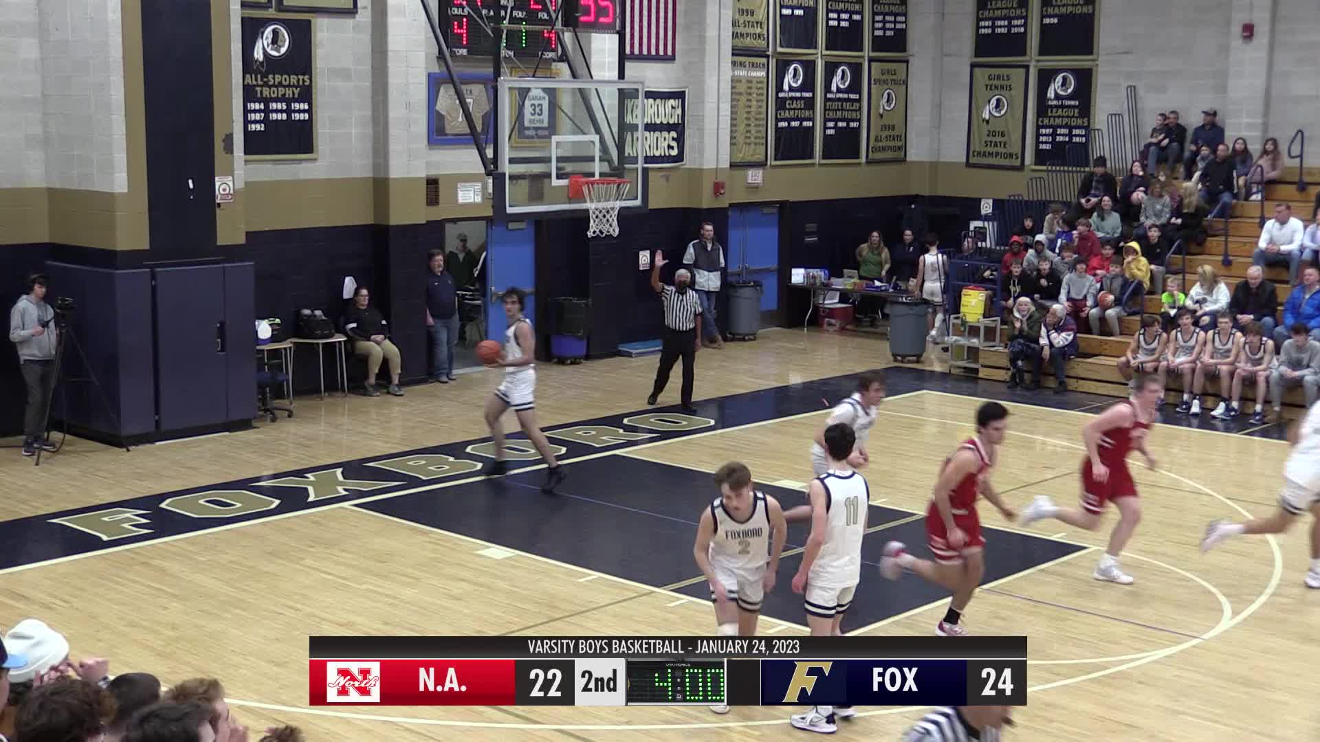Thumbnail image for FHS Boys Basketball: Warriors vs. North Attleboro