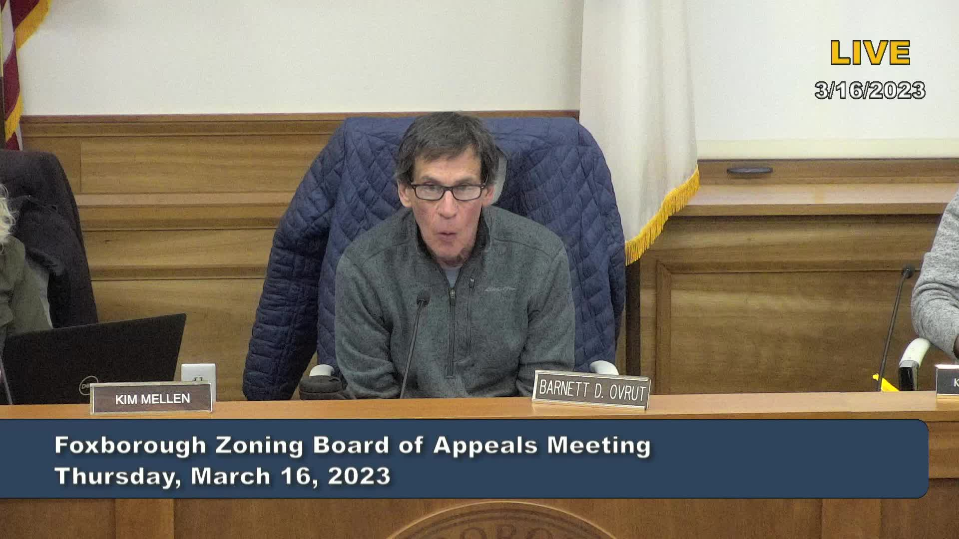 Zoning Board of Appeals Meeting