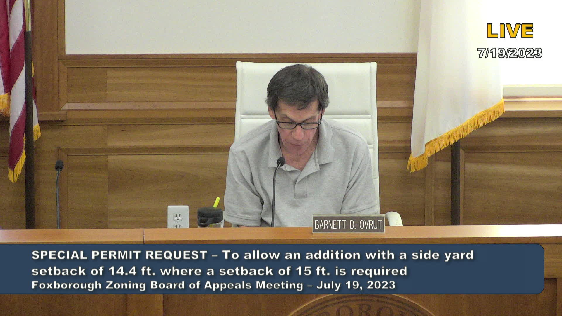 Thumbnail image for Zoning Board of Appeals Meeting
