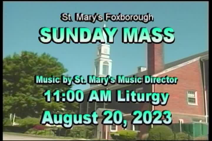 Thumbnail image for St. Mary's Church Service - August 20th Service