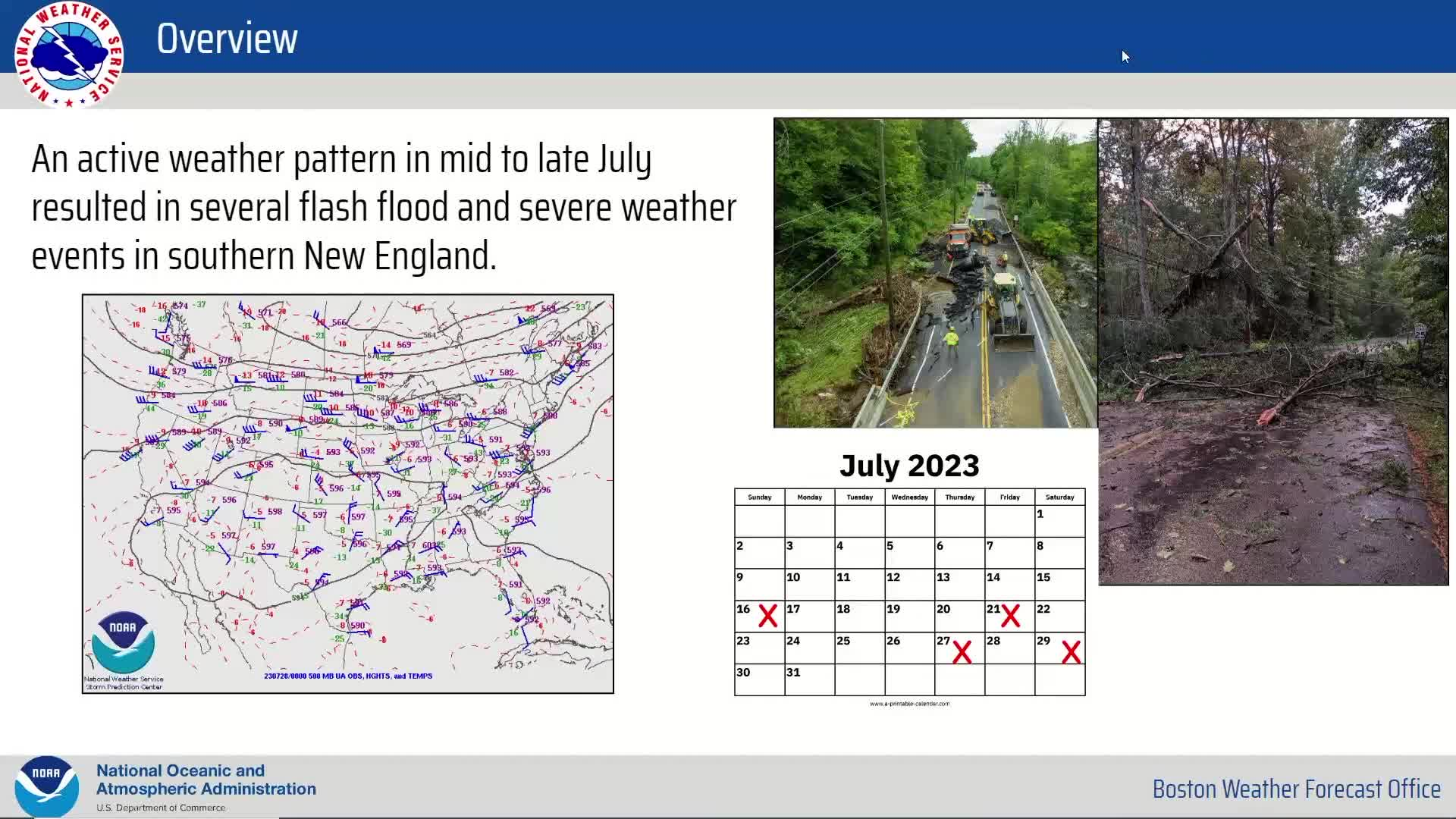 Thumbnail image for National Weather Service: Event Review: July 2023 Flooding & Severe Storms