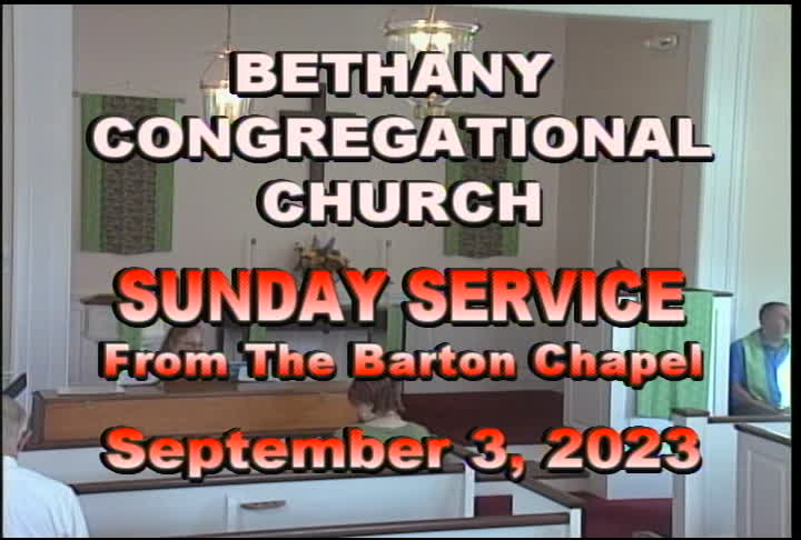 Thumbnail image for Bethany Church Service - September 3rd Service