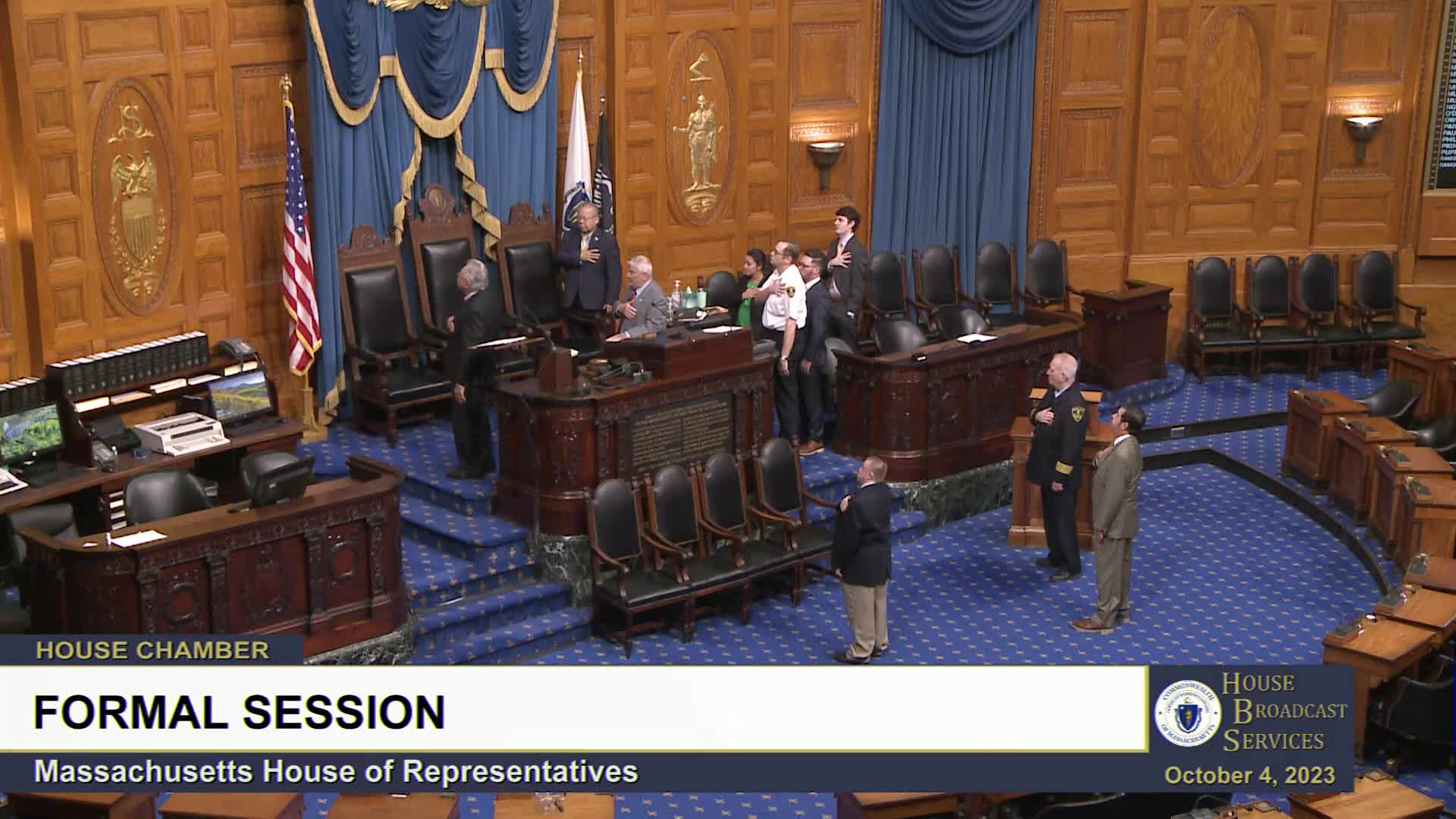 Thumbnail image for Massachusetts House of Representatives Formal Session October 4, 2023