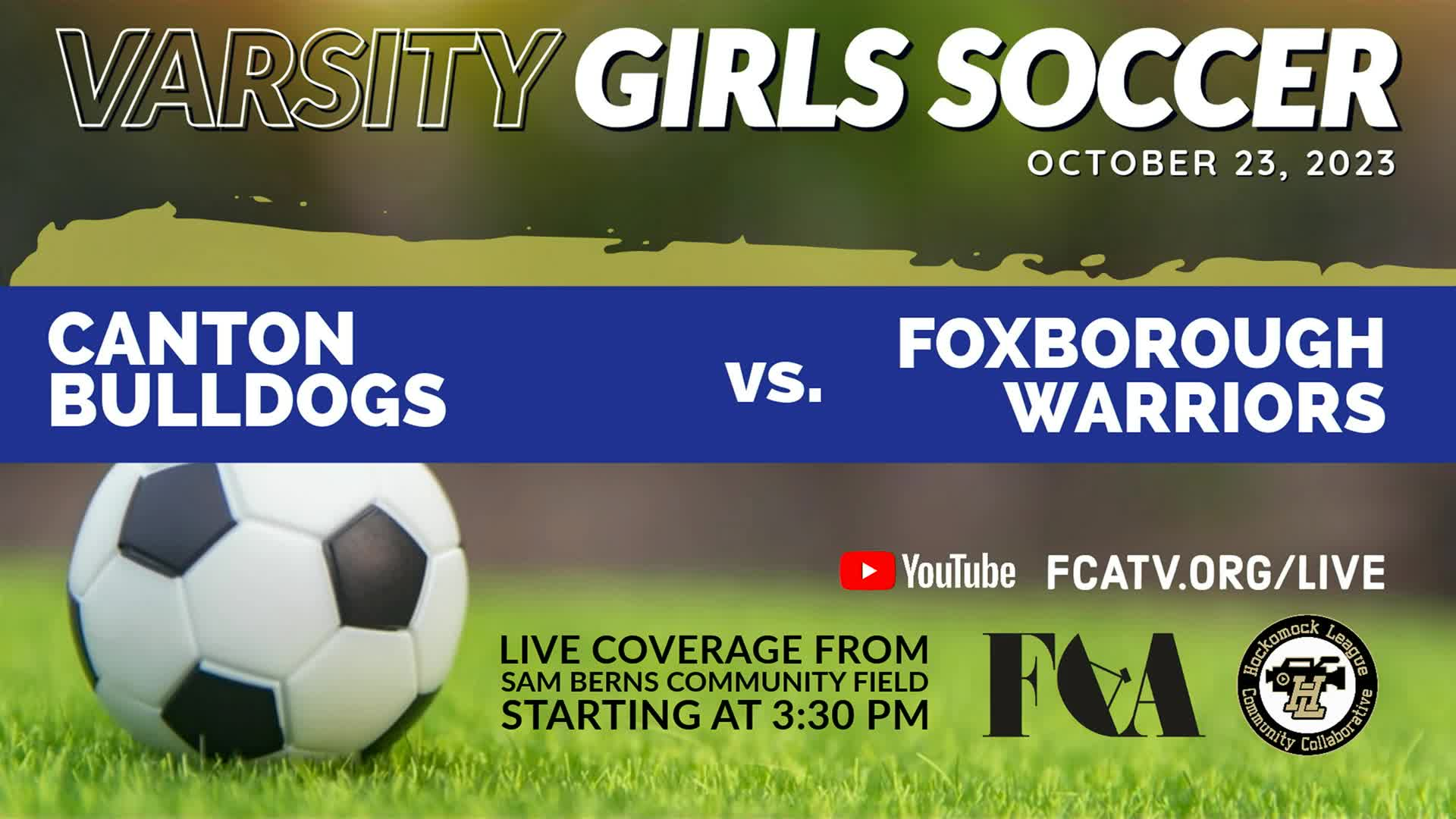 Thumbnail image for FHS Varsity Girls 2023 vs. Canton LIVE