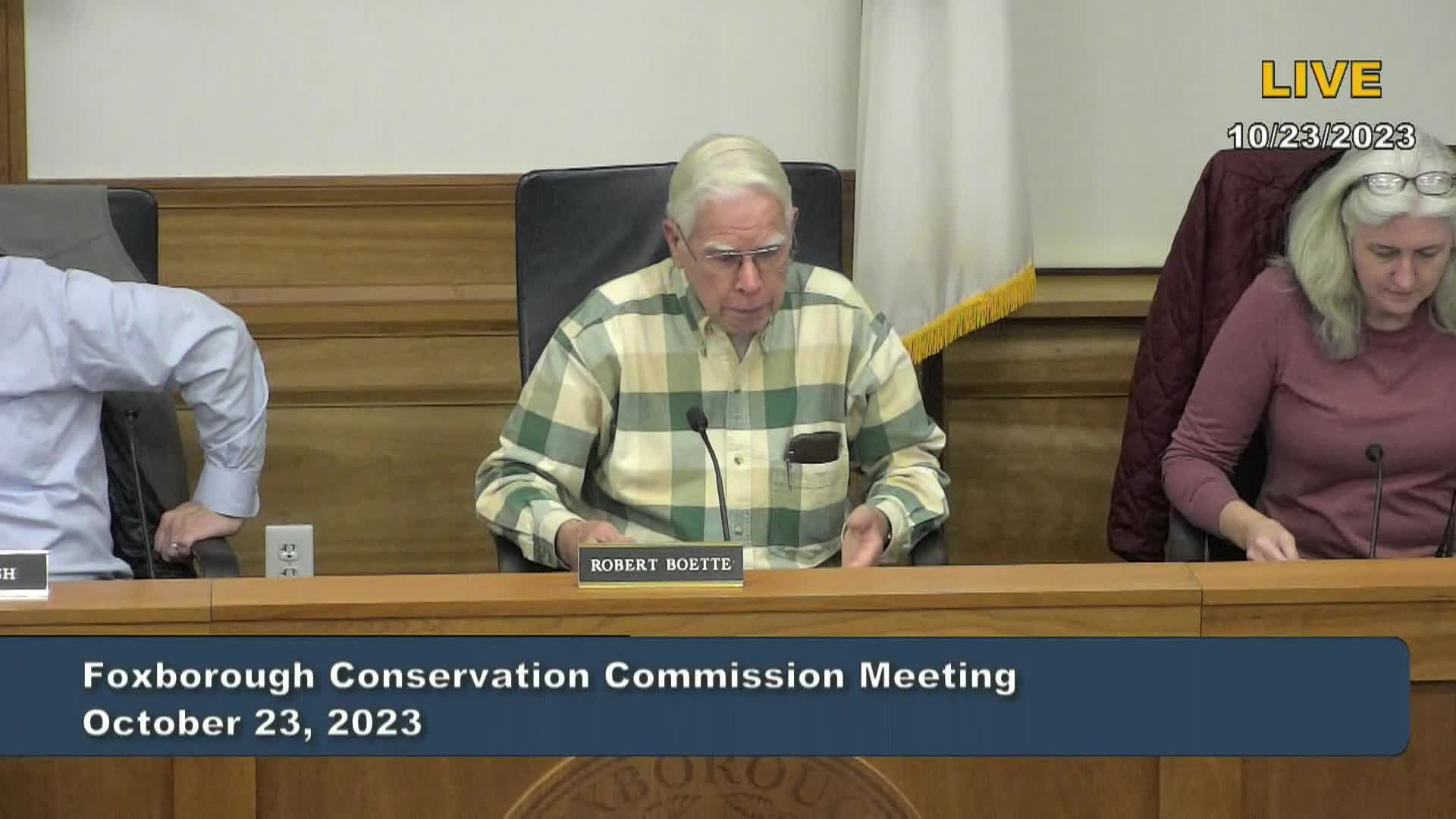Thumbnail image for Conservation Commission Meeting 10/23/2023  LIVE